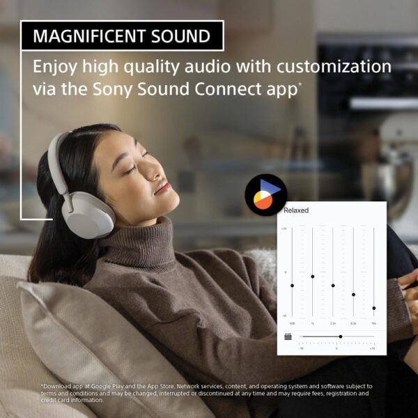 Sony WH-1000XM5 Premium Noise Canceling Headphones, Auto NC Optimizer, 30-Hour Battery, Alexa Voice Control, Midnight Blue