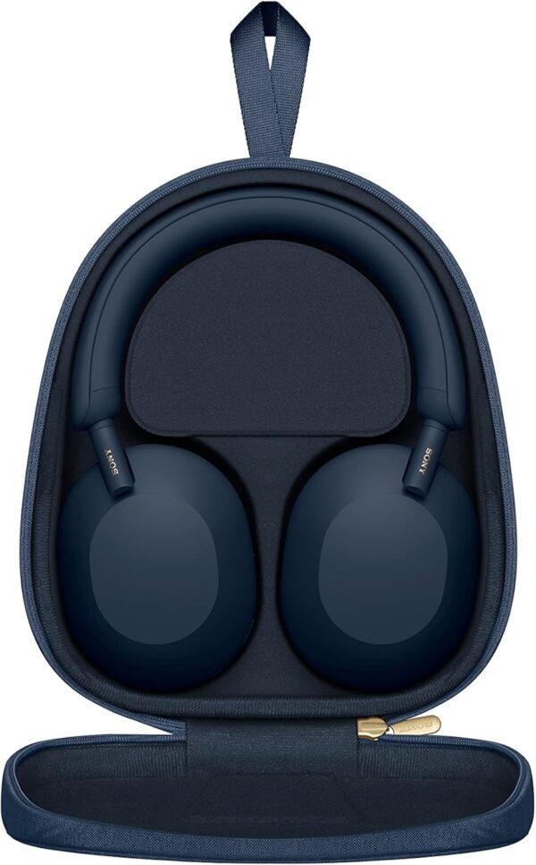 Sony WH-1000XM5 Premium Noise Canceling Headphones, Auto NC Optimizer, 30-Hour Battery, Alexa Voice Control, Midnight Blue