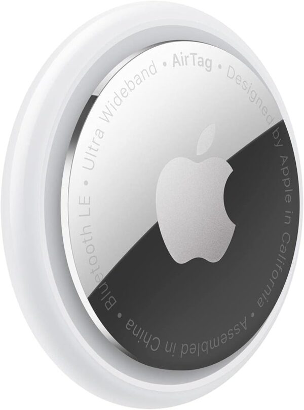Apple AirTag Tracking Device, 4-Pack (Renewed)