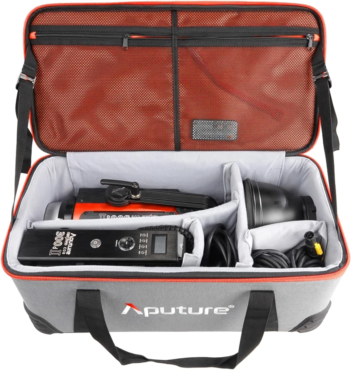 Aputure 300d II,Aputure 300d Mark II,Aputure LS C300D II Light Storm 350W 5500K Daylight Balanced Led Video Light CRI 96+ TLCI96+ 45000lux@0.5m with The Reflector 8 Built-in Lighting FX V-mount