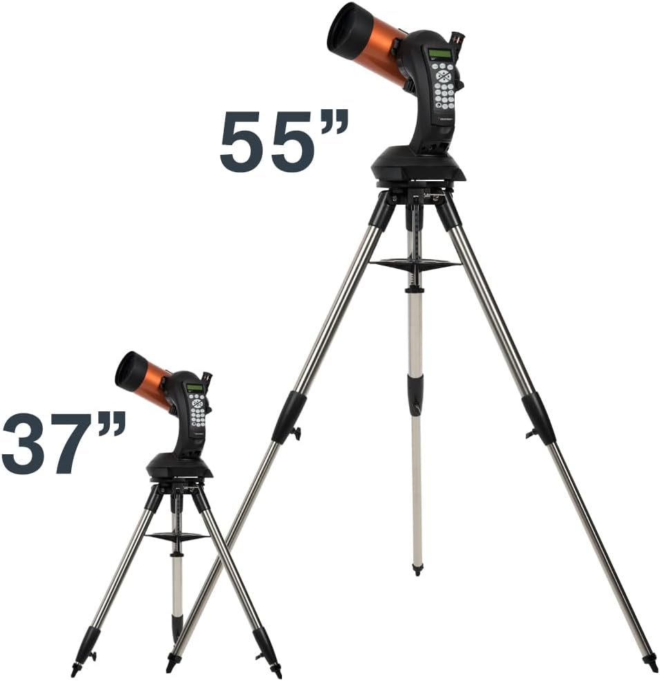 Celestron NexStar 5SE Computerized Telescope – 5-Inch Schmidt-Cassegrain Optical Tube – Fully Automated GoTo Mount with SkyAlign – Ideal for Beginners and Advanced Users – 40,000+ Object Database