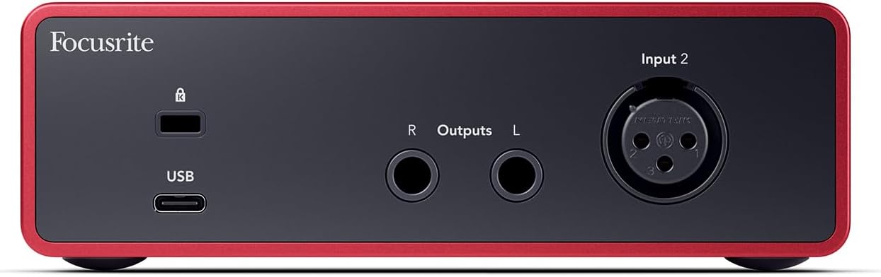 Focusrite Scarlett Solo (4th Gen) USB Audio Interface and Waves Musicians 2 Bundle