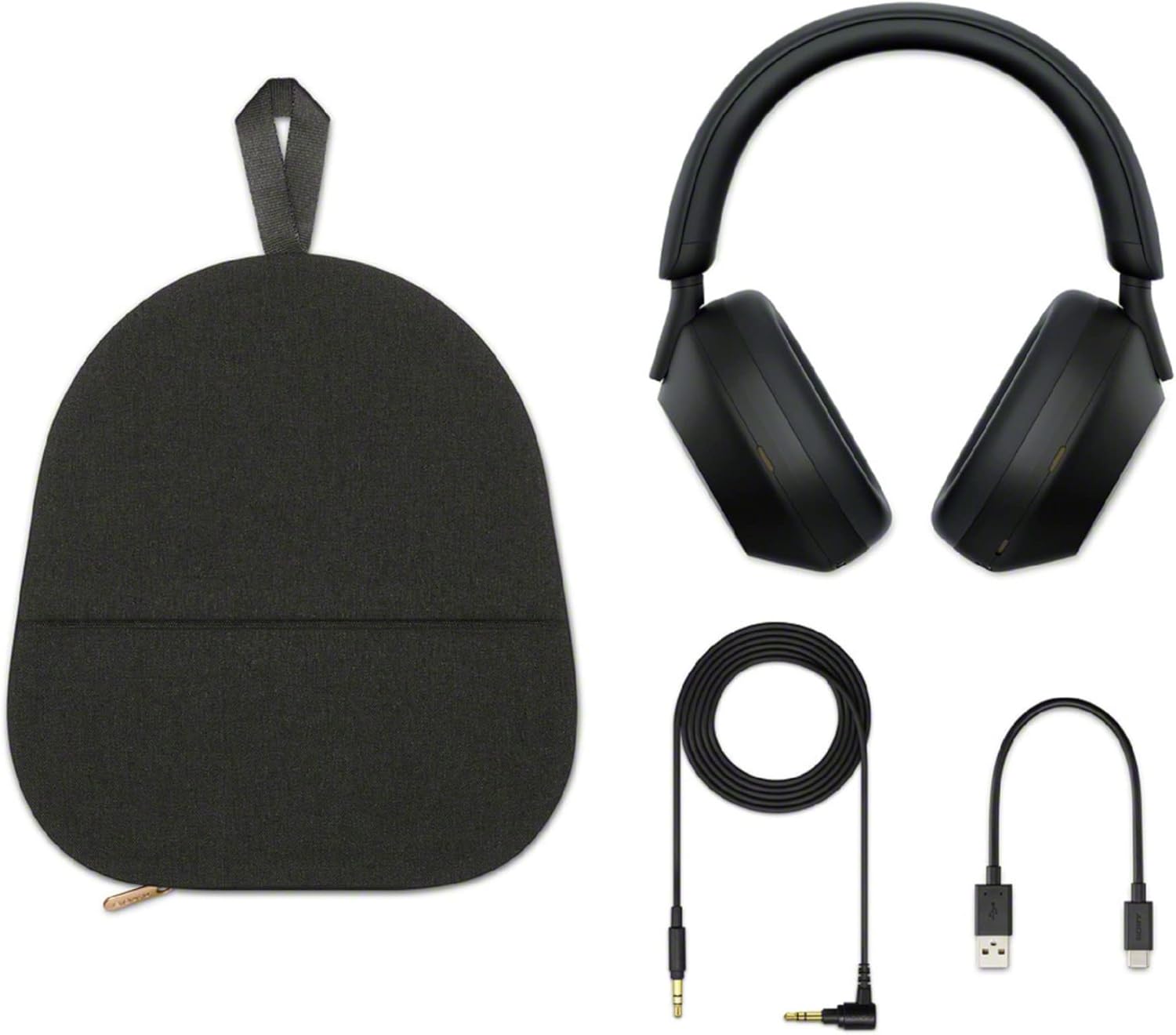 Sony WH-1000XM5/B Wireless Industry Leading Noise Canceling Bluetooth Headphones (Renewed)