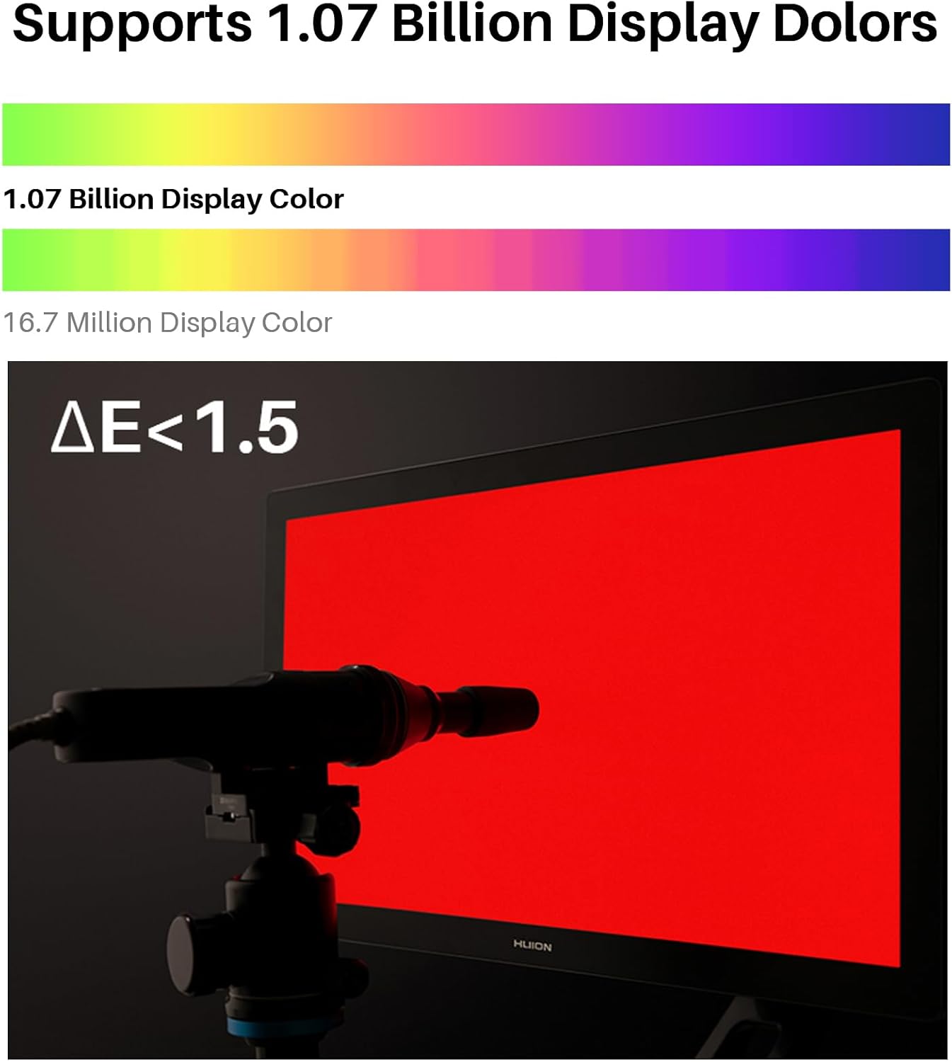 HUION KAMVAS Pro 19 4K UHD Drawing Tablet with Touch Screen, 96% Adobe RGB Drawing Monitor with 1.07 Billion Colors, PenTech 4.0 Stylus PW600, 16384 Pen Pressure, Slim Pen, Keydial Mini, 18.4inch