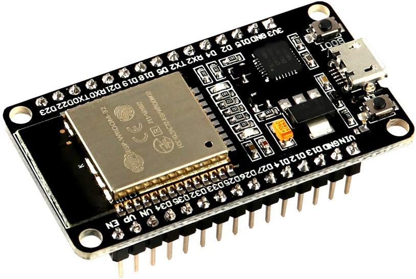 ESP-WROOM-32 ESP32 ESP-32S Development Board 2.4GHz Dual-Mode WiFi + Bluetooth Dual Cores Microcontroller Processor Integrated with Antenna RF AMP Filter AP STA Compatible with Arduino IDE (3PCS)