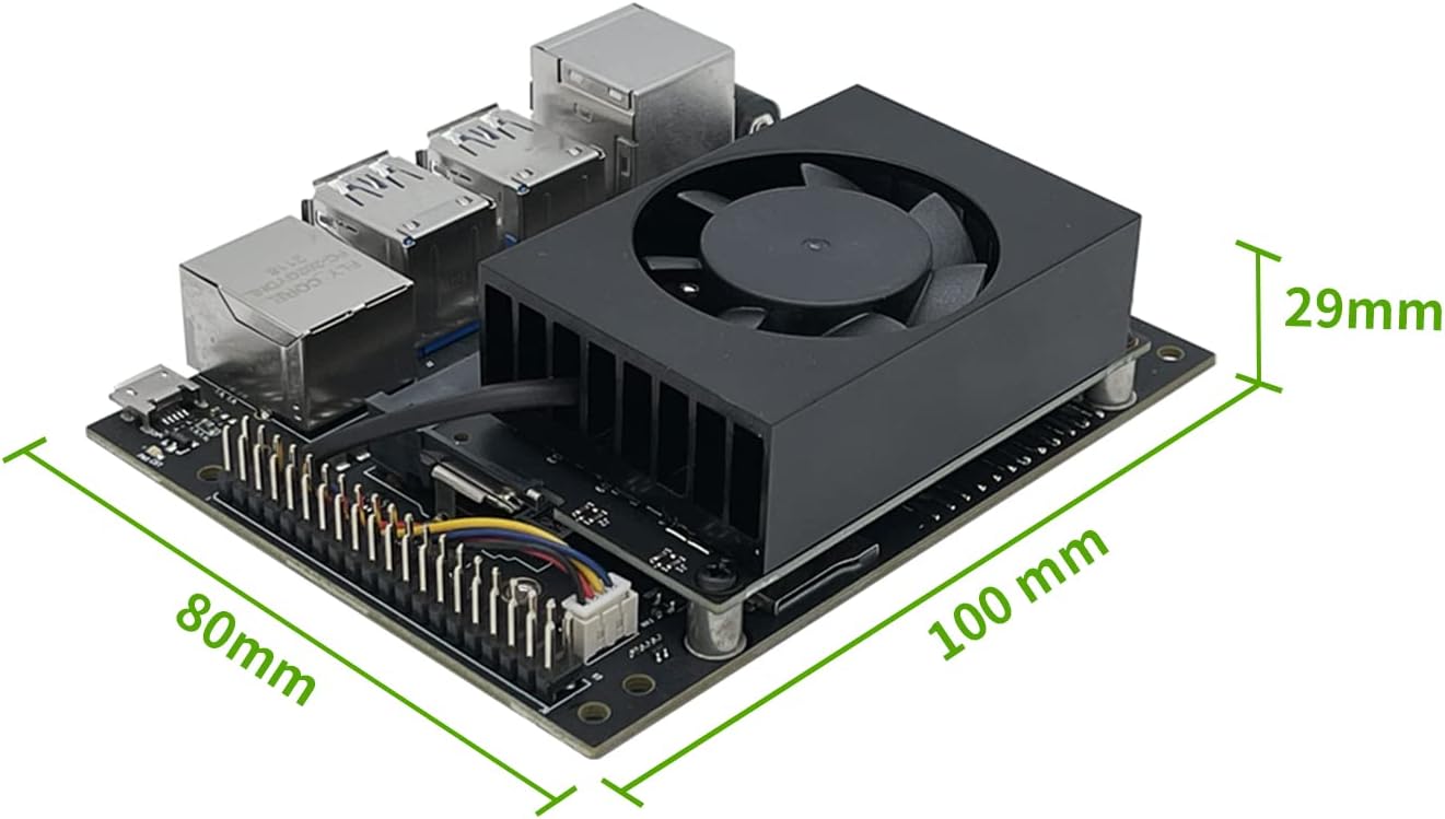 Jetson Nano Developer Kit 16G eMMC onboard for AI Machine Learning (4GB RAM 16GB eMMC)