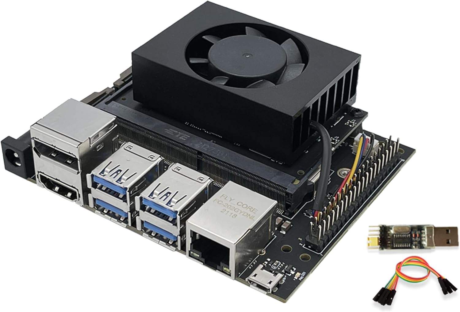 Jetson Nano Developer Kit 16G eMMC onboard for AI Machine Learning (4GB RAM 16GB eMMC)