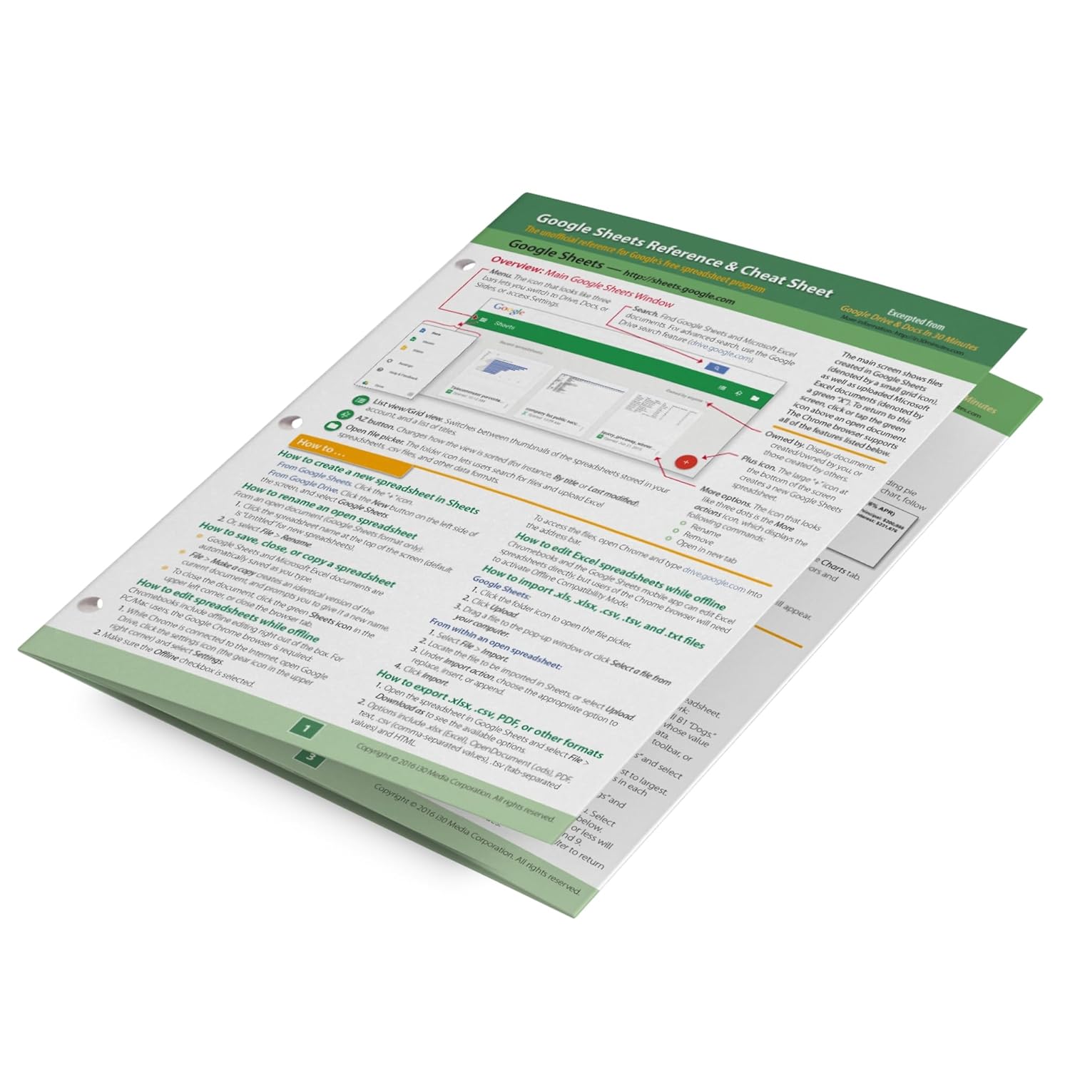 Google Sheets Reference and Cheat Sheet: The unofficial cheat sheet reference for Google's free online spreadsheet application