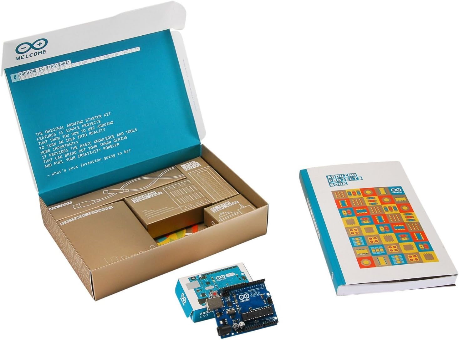 Arduino The Official Starter Kit Deluxe Bundle with Make: Getting Started The Open Source Electronics Prototyping Platform 3rd Edition Book