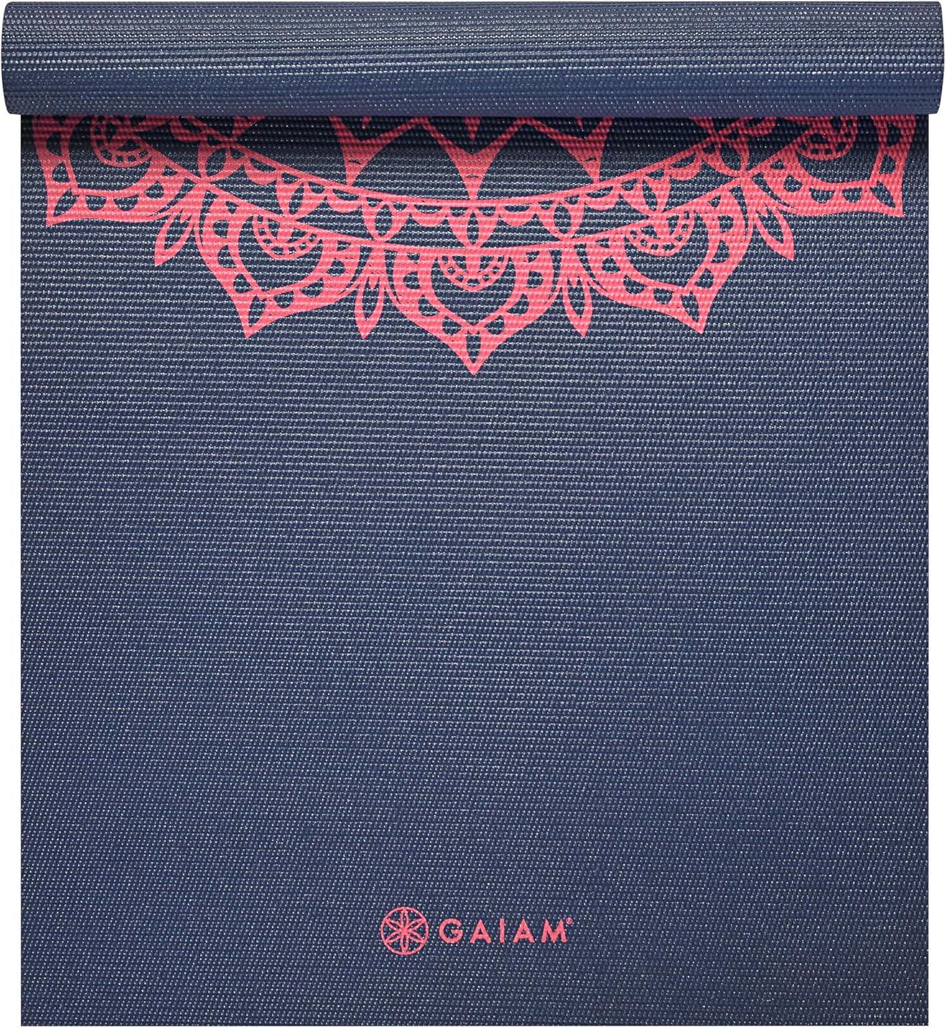 Gaiam Print Yoga Mat, Non Slip Exercise & Fitness Mat for All Types of Yoga, Pilates & Floor Exercises