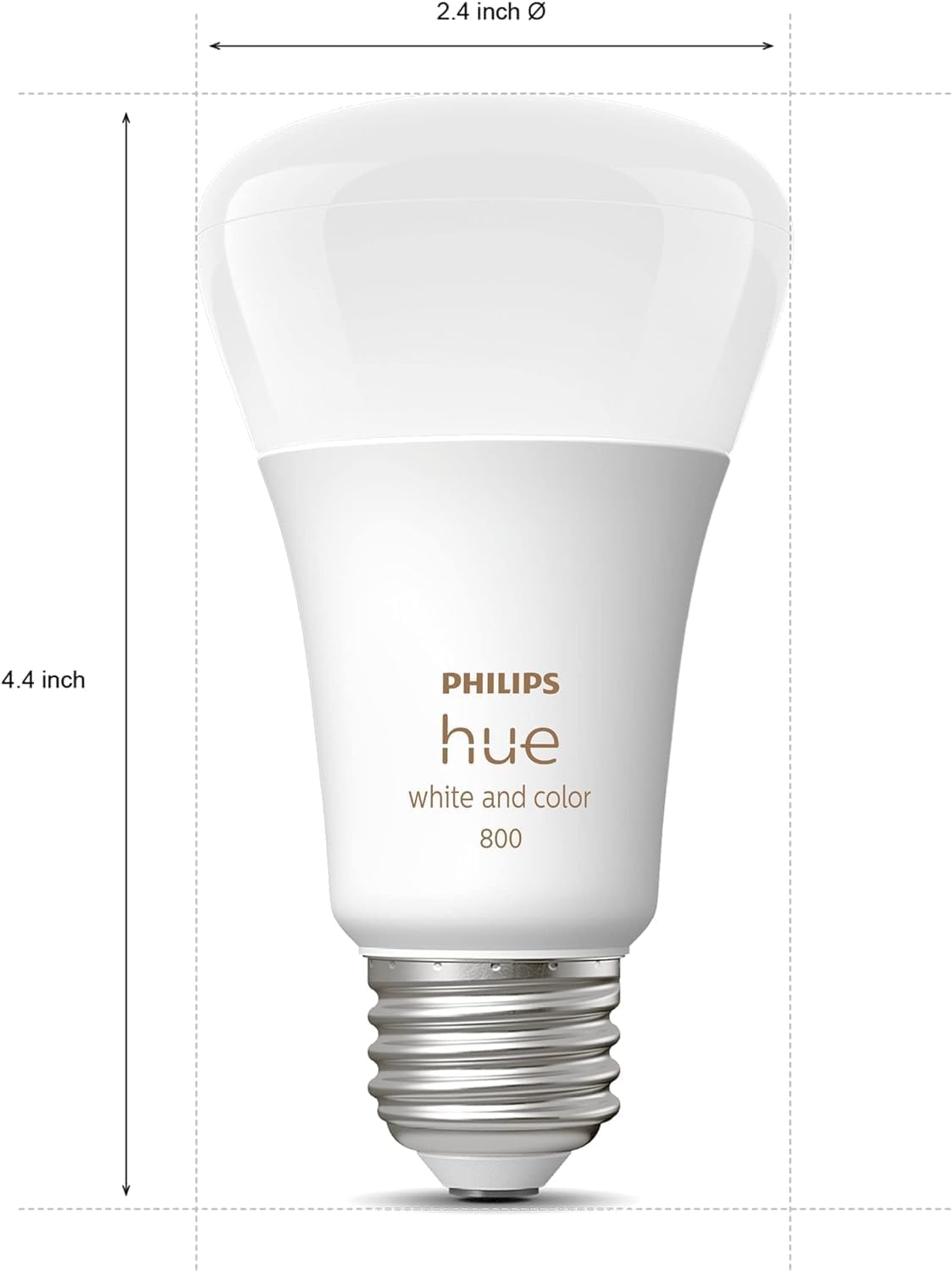 Philips HueWCA 9.5W A19 E26 2set US