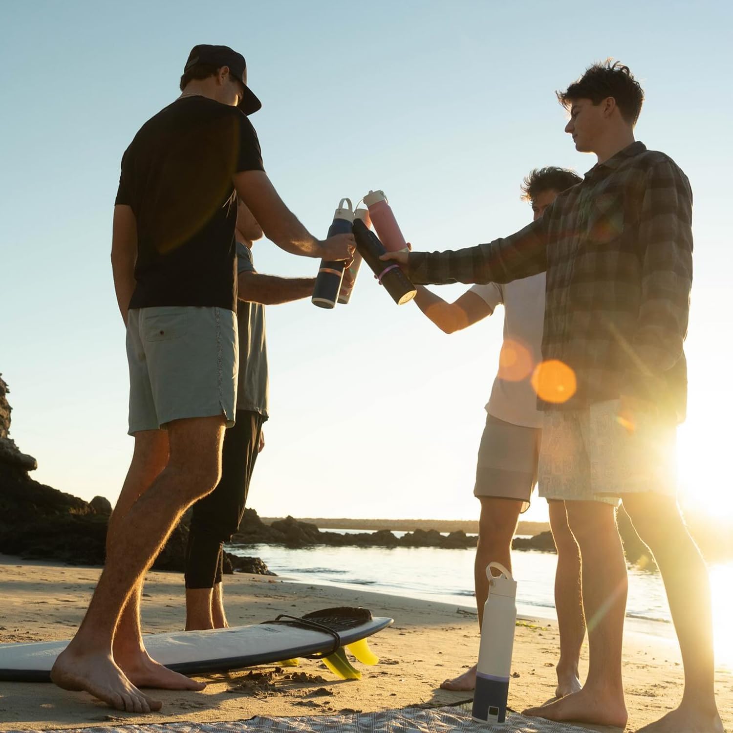 LitFlask Smart Water Bottle, Ultra Premium Bluetooth Speaker, Portable Charging, 20oz Stainless Steel. Oprah’s Favorite Things 2024