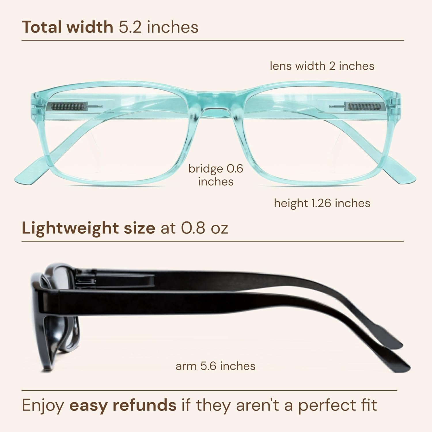 Gaoye 2.0 Professional Reading Glasses for Women for All Day - Computer Readers with Blue Light Protection - Value Pack