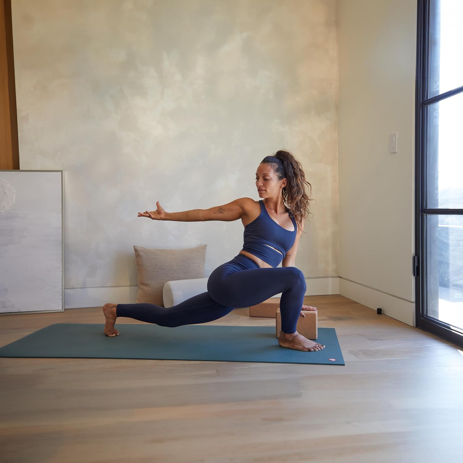 Manduka PROlite Yoga Mat 4.7mm | Lifetime Durability | Hygienic Construction | Teacher Approved
