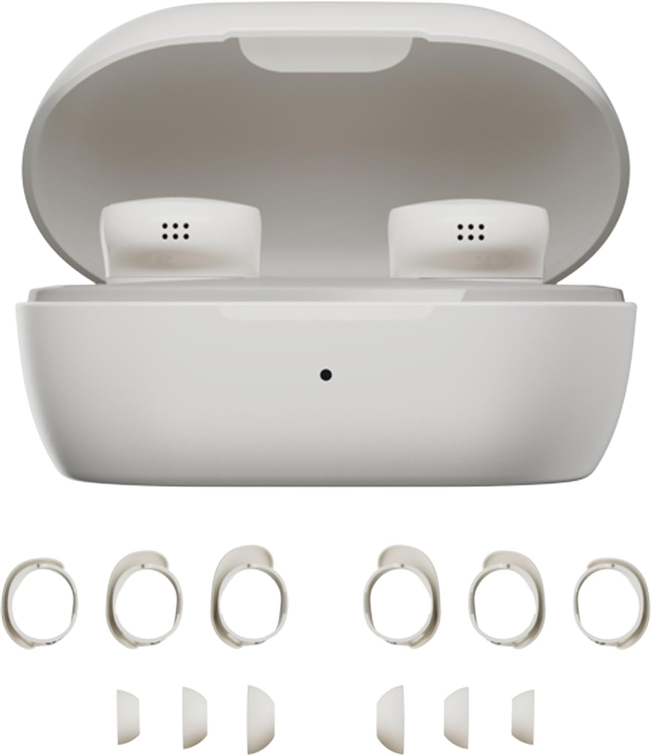 Bose QuietComfort Wireless Noise Cancelling Earbuds, Lifestyle Bluetooth Earbuds with Active Noise Cancellation, Up to 8.5 Hours of Battery Life with Green Extreme Portable Charger (White Smoke)