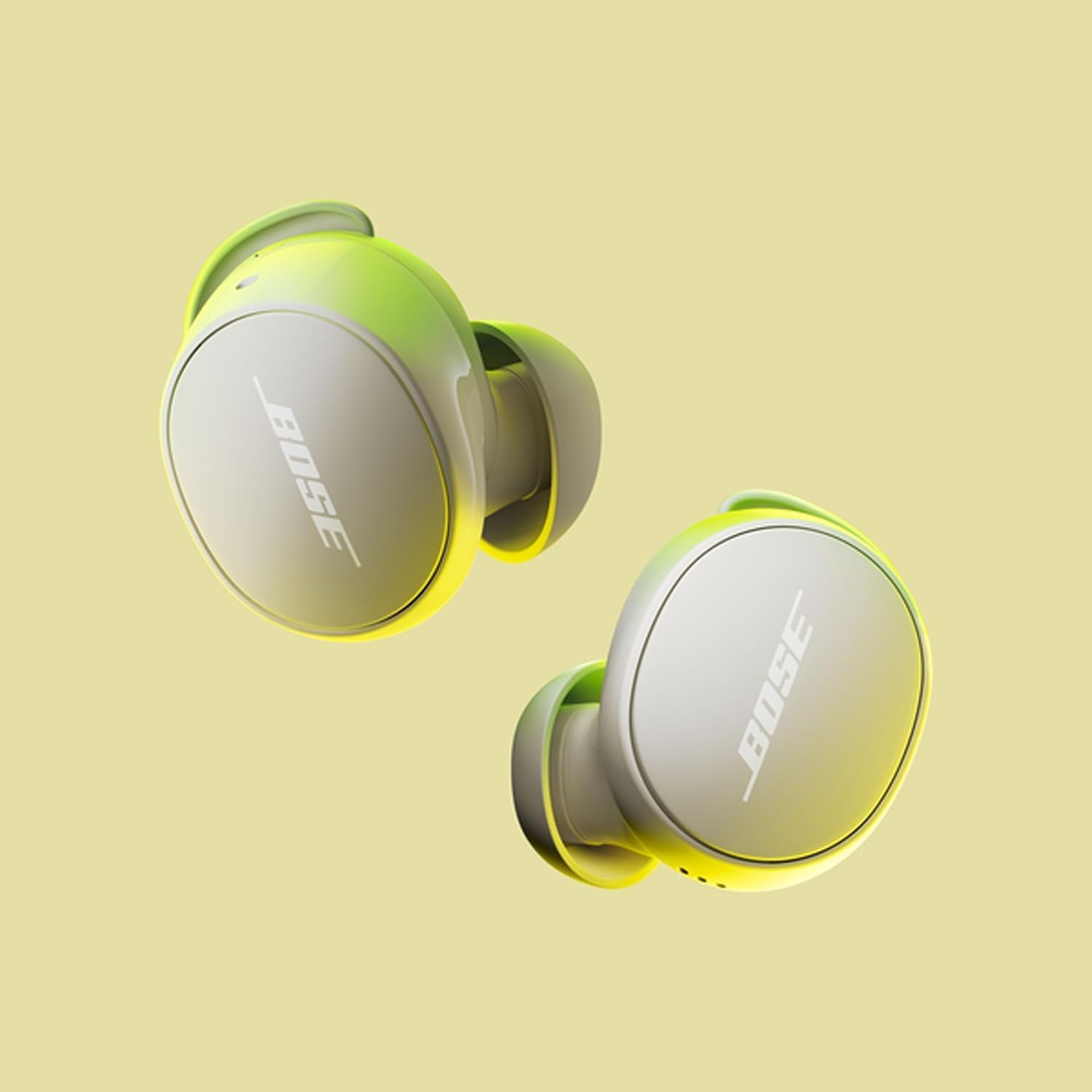 Bose QuietComfort Wireless Noise Cancelling Earbuds, Lifestyle Bluetooth Earbuds with Active Noise Cancellation, Up to 8.5 Hours of Battery Life with Green Extreme Portable Charger (White Smoke)