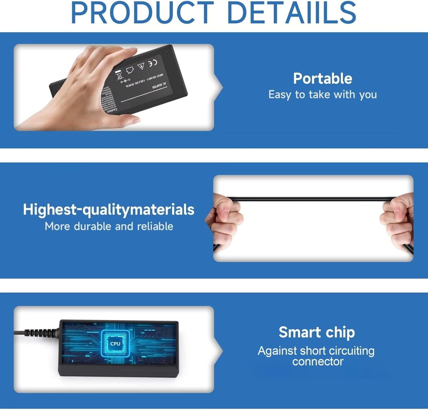 Replacement 24V 3A AC Adapter Compatible with Nanoleaf Rhythm Edition NL22/NL28 Panels DSA-65PFA-20 PSU