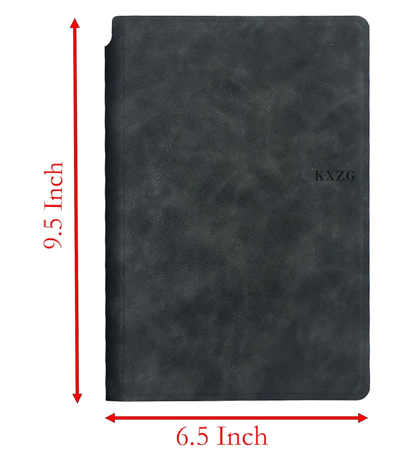 Wipeable Notebook with a Wipeable Pen and Rag, 9 Inch x 5.8 Inch Blue A5 Size PU Hardcover for Office and Taking Notes