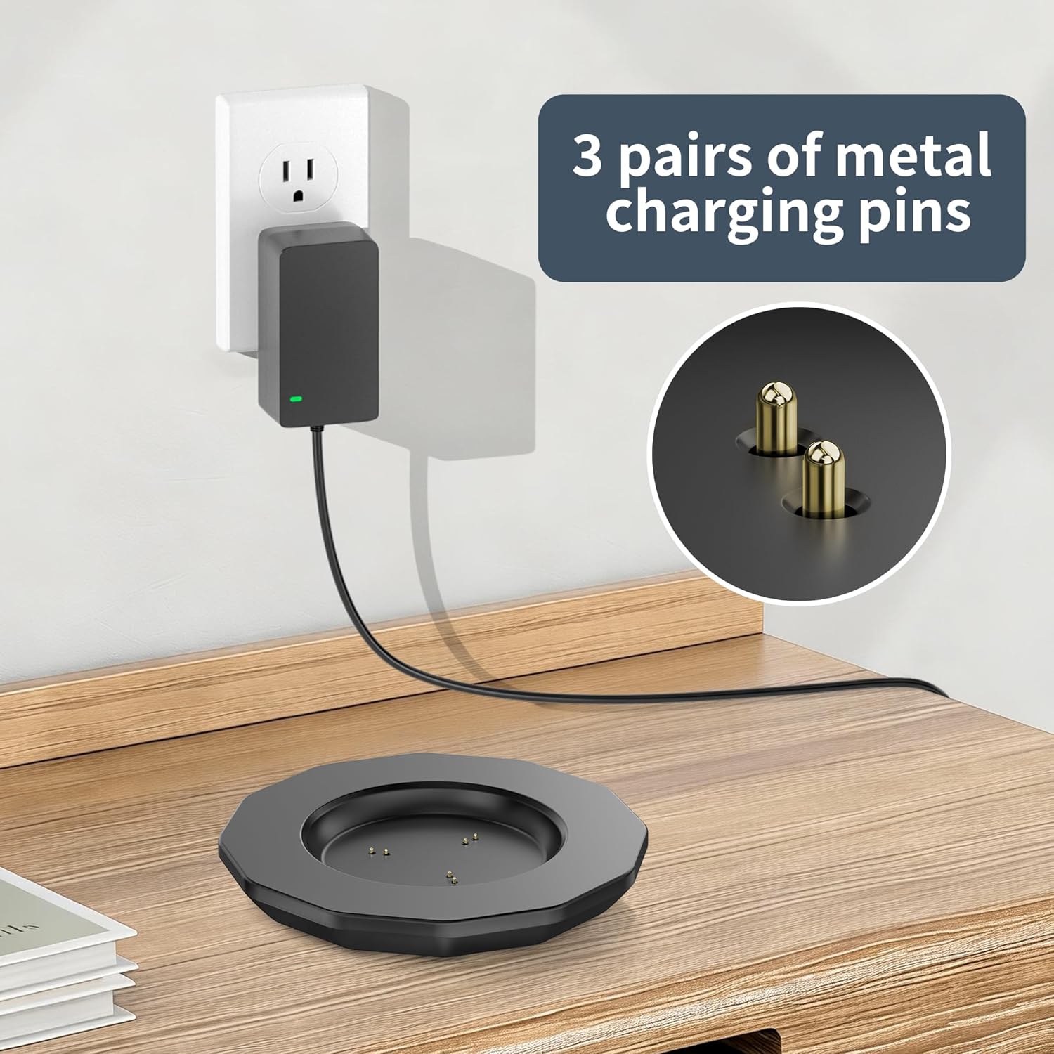 Charging Coaster 2 Compatible with Emb-er Mug 2 & 1, Charger for Cordless Coffee Cup Warmer, Temperature Control Smart Mug2 Power Cord